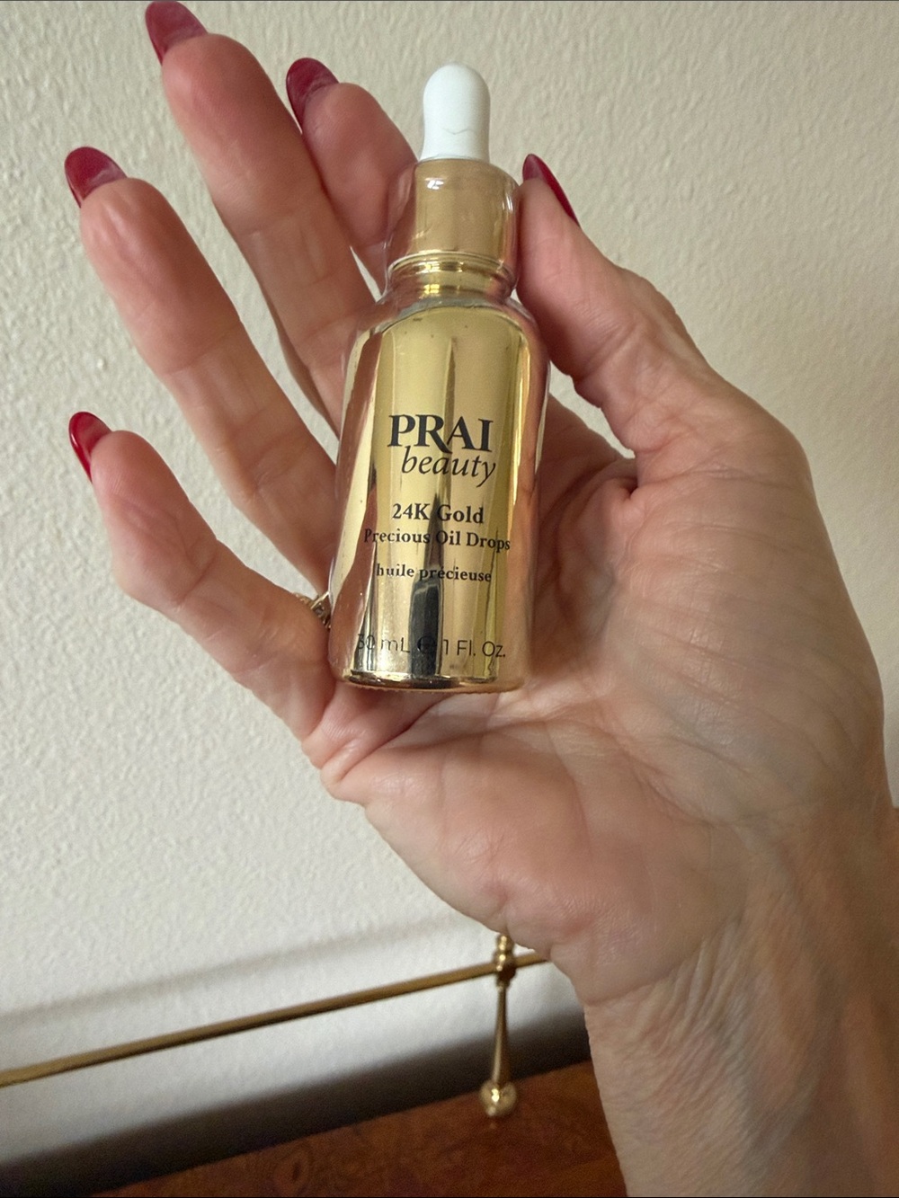 PRAI Beauty 24K Gold Precious Oil Drops - Gold Sealed and Brand New